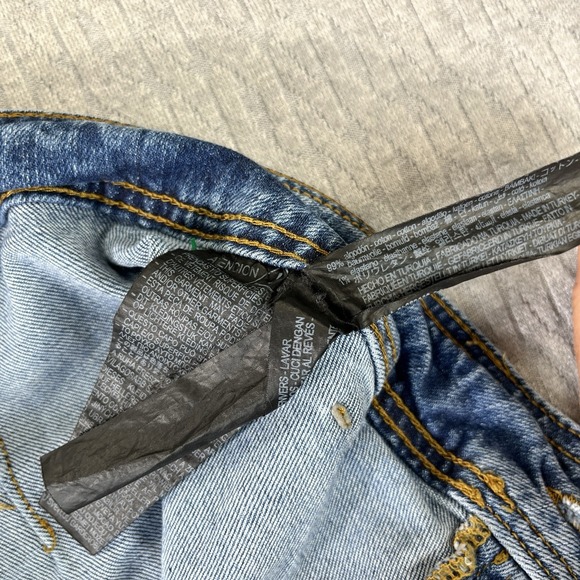 Zara Baggy Wide Leg Jeans New With Tags Women 4/24X29 high rise Blue Hip‎ Hop - Picture 9 of 9